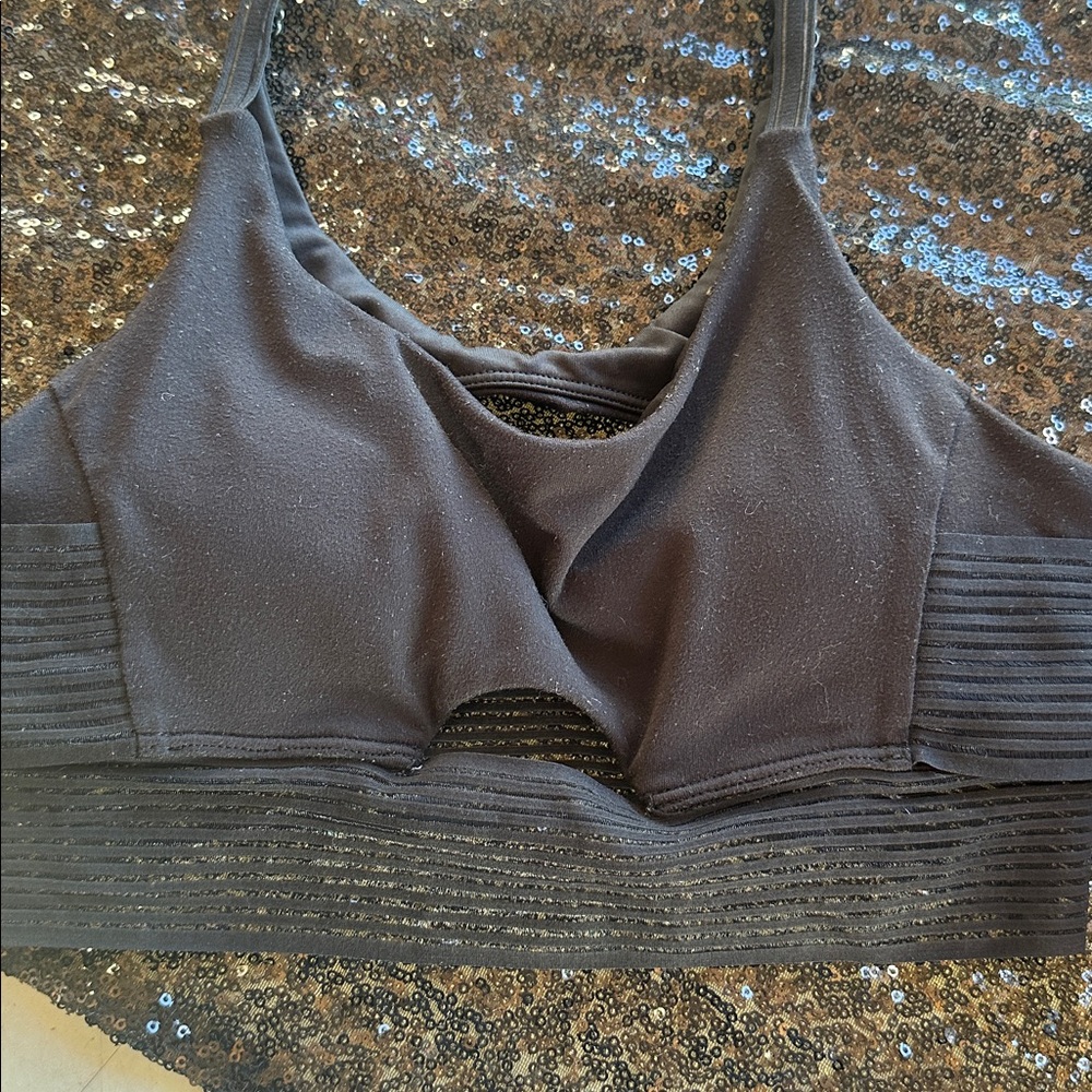 ALO Yoga Black Sports Bra
